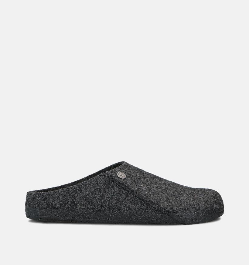 Birkenstock Zermatt Donkergrijze Pantoffels voor heren (362204)