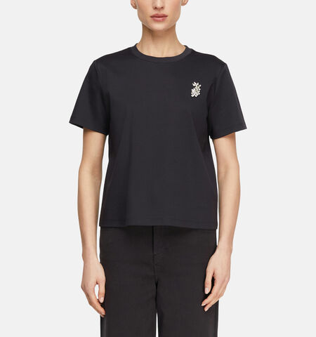 comma T-shirts Blauw