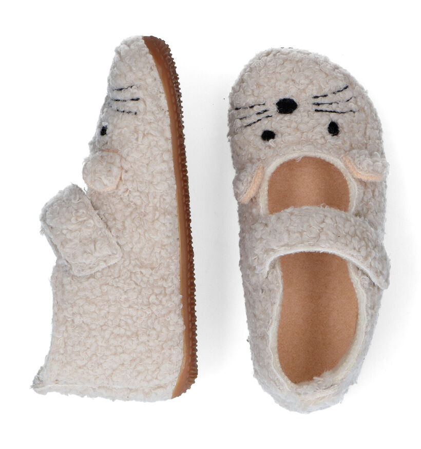 Living Kitzbühel Beige Pantoffels voor meisjes (317003)