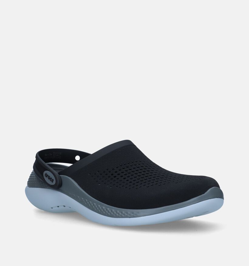 Crocs Literade 360 Nu-pieds en Noir pour hommes (340095)