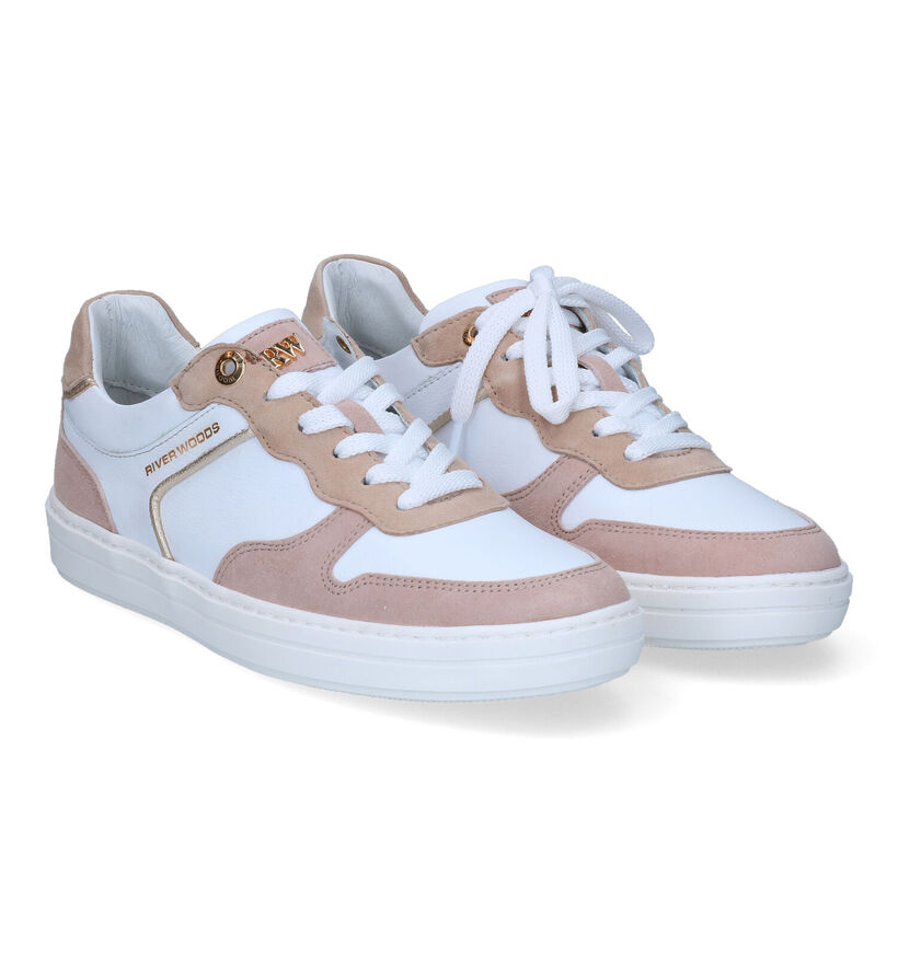 River Woods Brianna Witte Sneakers voor dames (306869) - geschikt voor steunzolen