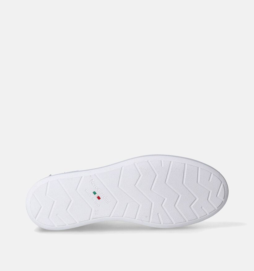 NeroGiardini Witte Sneakers voor dames (351909) - geschikt voor steunzolen