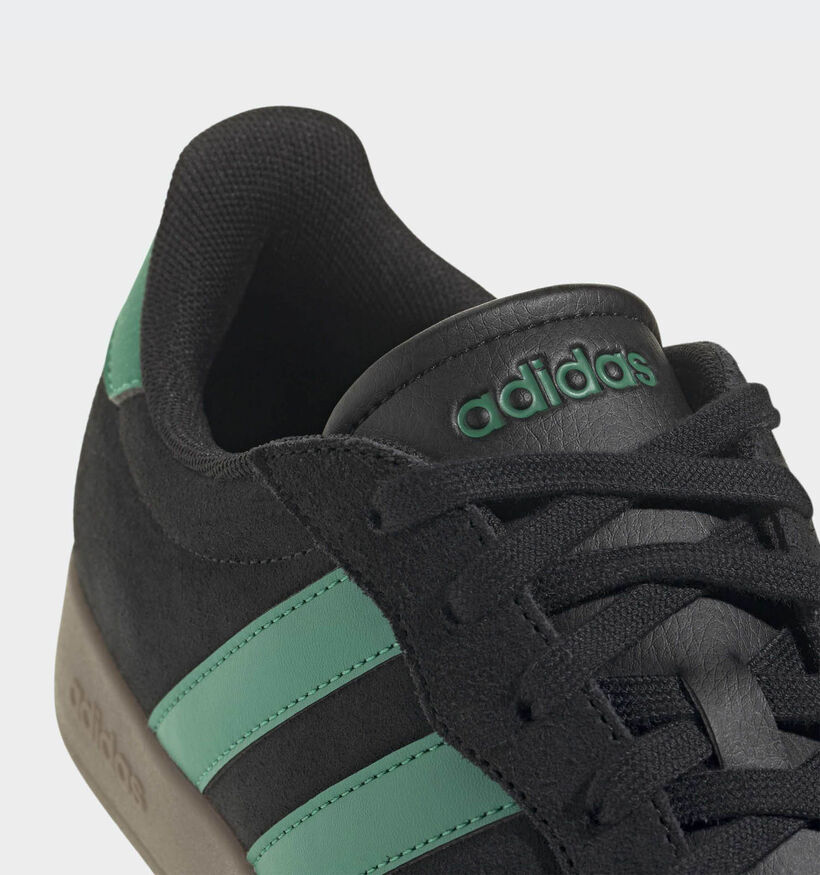 adidas Barreda Baskets en Noir/Vert pour hommes (365396) - pour semelles orthopédiques