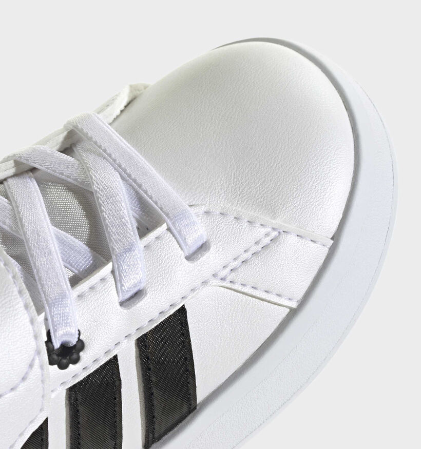 adidas Grand Court 3.0 Witte Sneakers voor meisjes (375411) - geschikt voor steunzolen