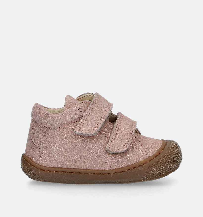 Naturino Cocoon Roze Babyschoenen voor meisjes (347649) - geschikt voor steunzolen