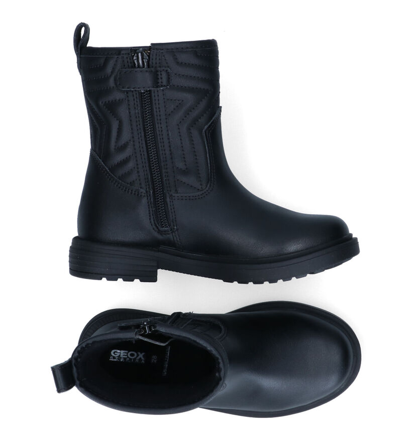 Geox Eclair Bottes basses en Noir en simili cuir (317644)
