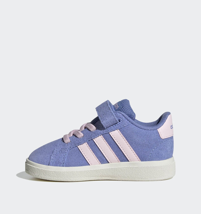 adidas Grand Court 00s Blauwe Sneakers voor meisjes (359662) - geschikt voor steunzolen