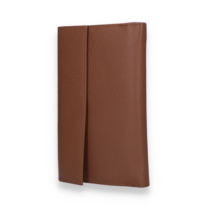 Crinkles Zwarte Overslagportemonnee voor dames (340498)
