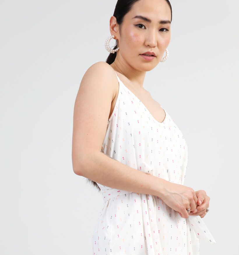 Vila Clarino Robe longue en Blanc pour femmes (342106)