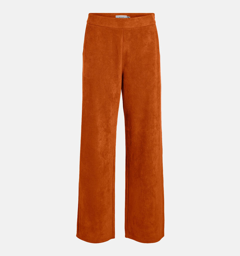 Vila Sudas Pantalon large en Cognac pour femmes (328859)
