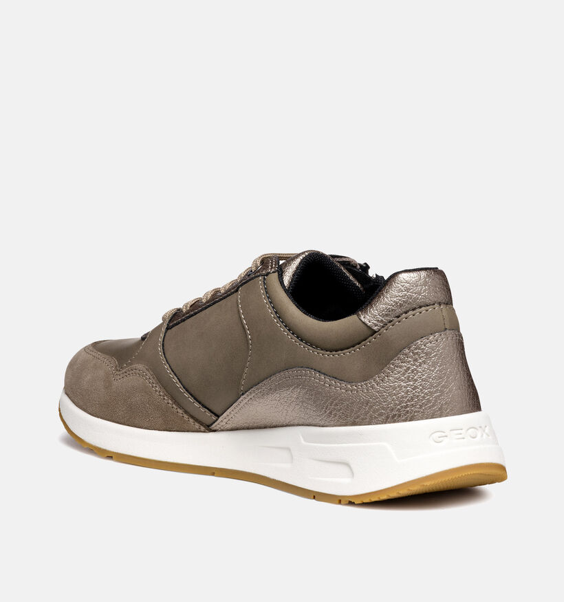 Geox Bulmya Taupe Sneakers voor dames (344230)