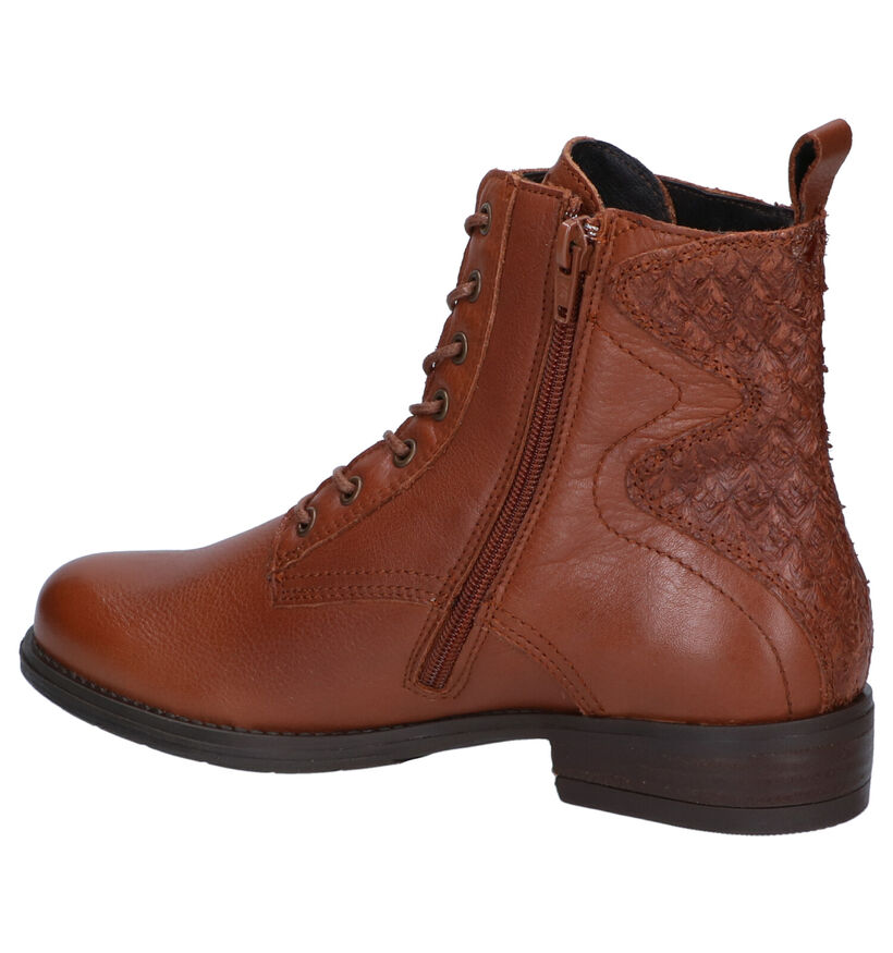 River Woods Agnes Bottines en Cognac pour femmes (298430)