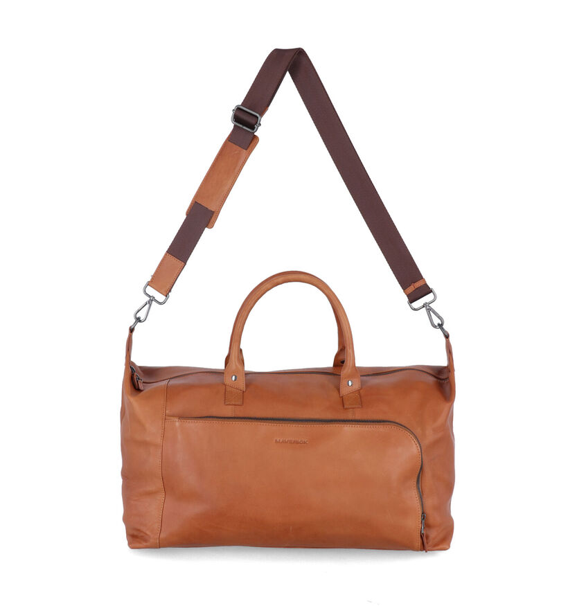 Maverick Sac de voyage en Cognac pour hommes (326122)