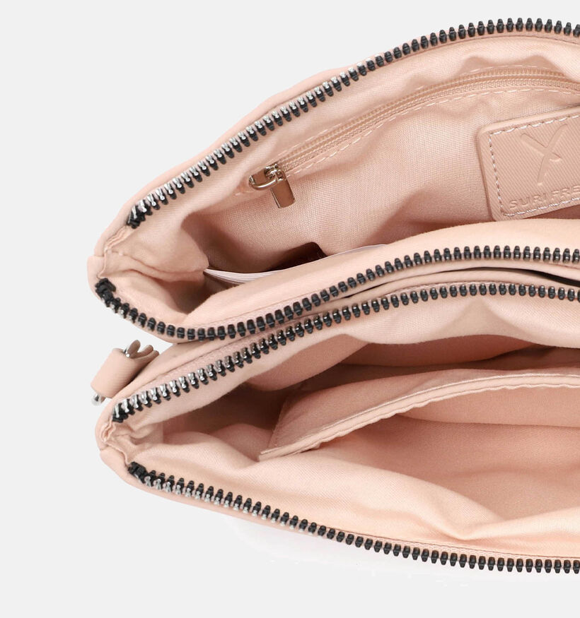 Suri Frey Alley Sac port&eacute; crois&eacute; en Rose pour femmes (371432)