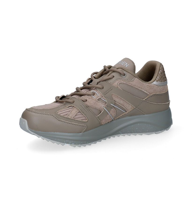 Woden Eve Knit Baskets en Beige en nubuck (294613)