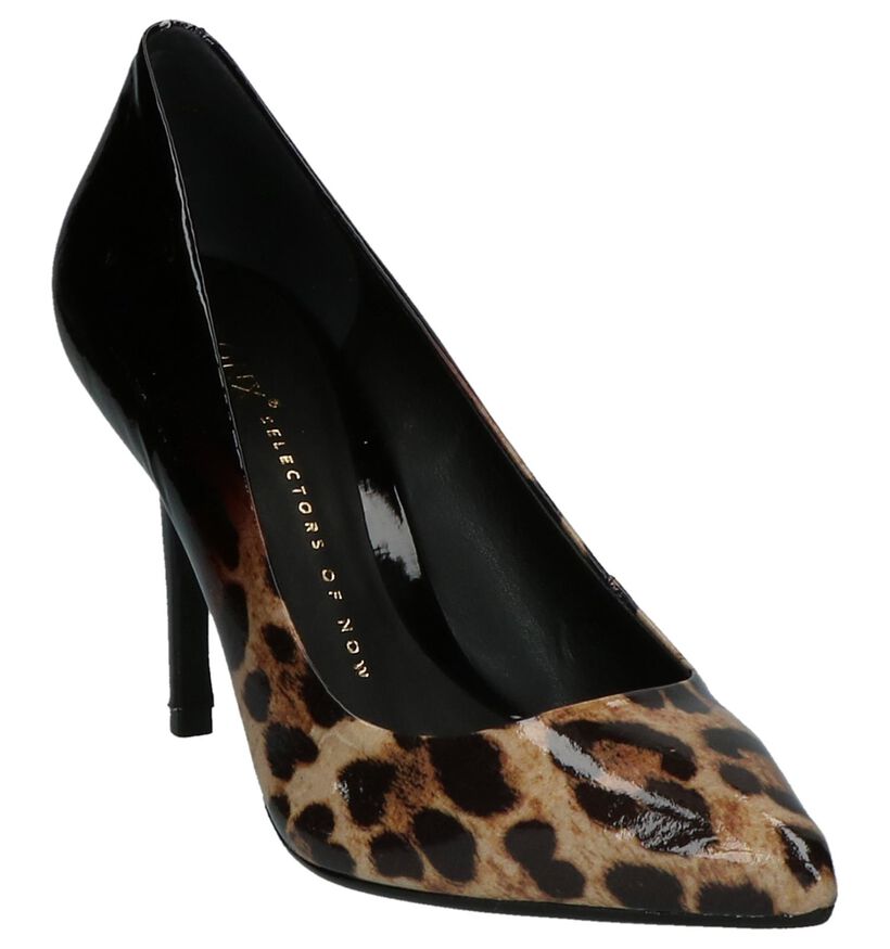 Bronx Pumps met Luipaardprint, , pdp