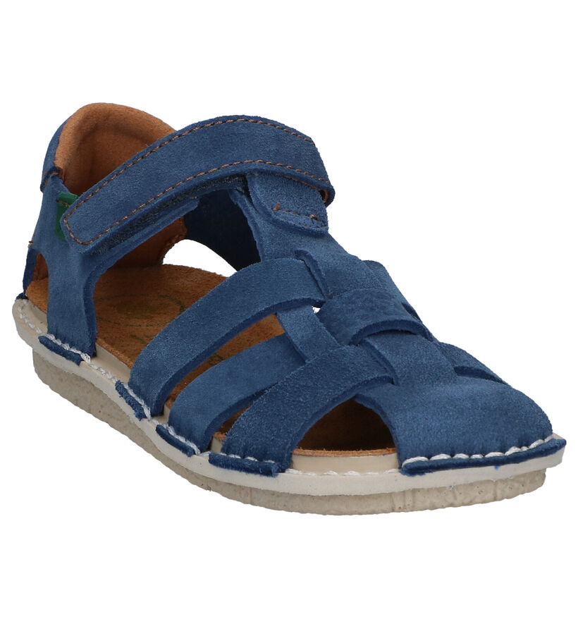 El Naturalista Terra Blauwe Sandalen in nubuck (288640)