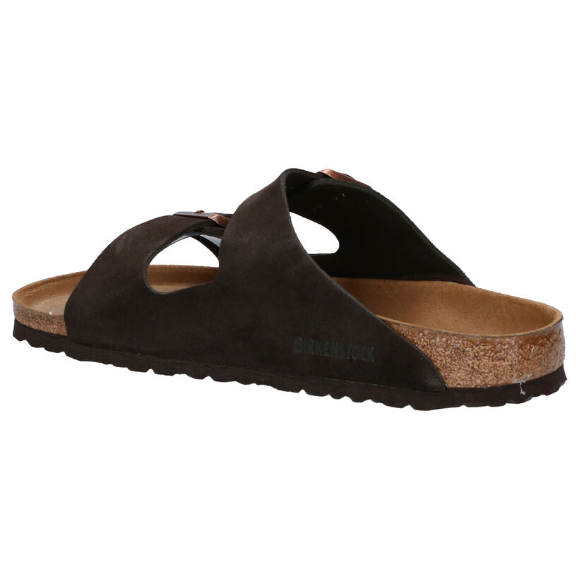 Birkenstock Arizona Grijze Slippers voor heren (330622)