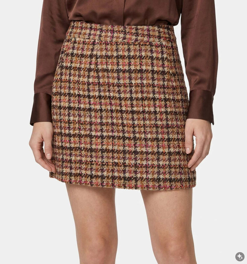 The Korner Jupe mi-longue en Marron pour femmes (382188)