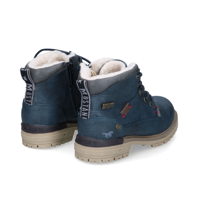 Mustang Cognac Boots voor jongens (313980)