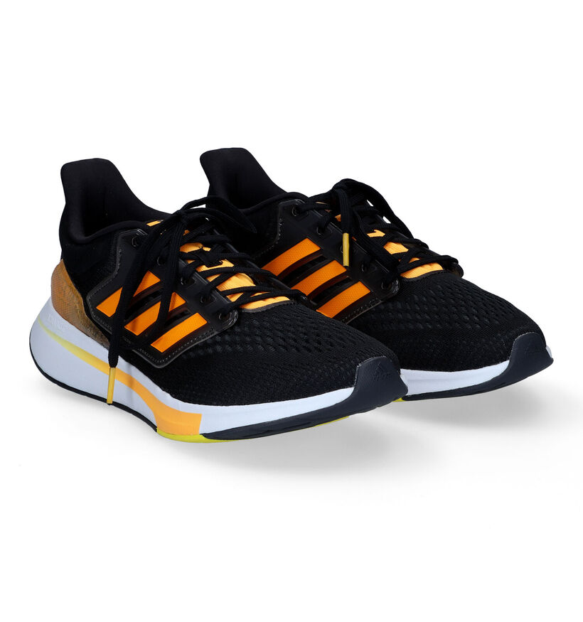 adidas EQ21 Run Blauwe Sneakers in stof (293410)