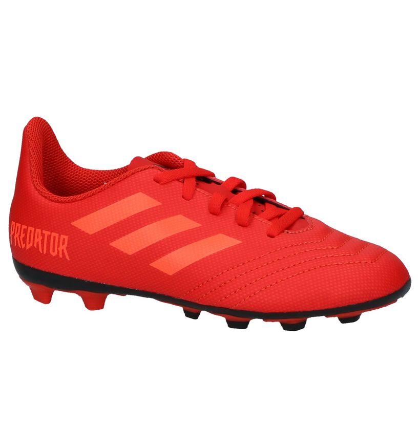 Rode Voetbalschoenen adidas Predator 19.4 IN FxG, Rood, pdp