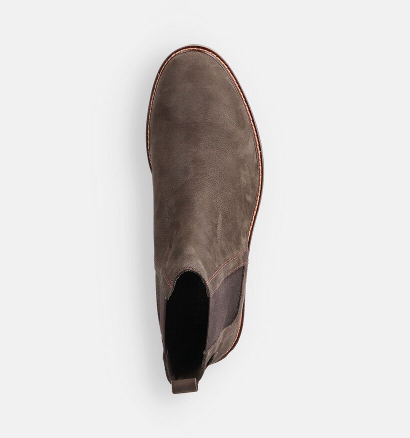 Via Borgo Bruine Chelsea Boots voor heren (361665)