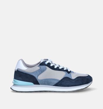 Chaussures à lacets bleu