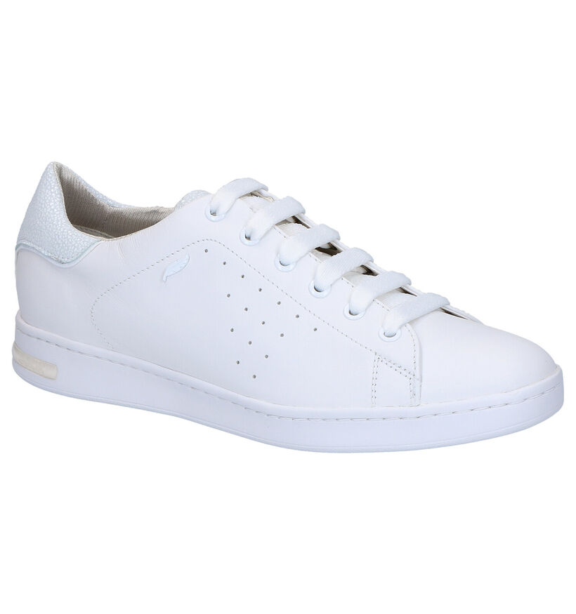 Geox Jaysen Witte Sneakers voor dames (311611) - geschikt voor steunzolen