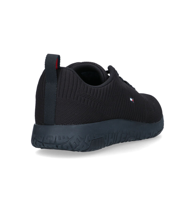 Tommy Hilfiger Corporate Zwarte Sneakers voor heren (332954) - geschikt voor steunzolen