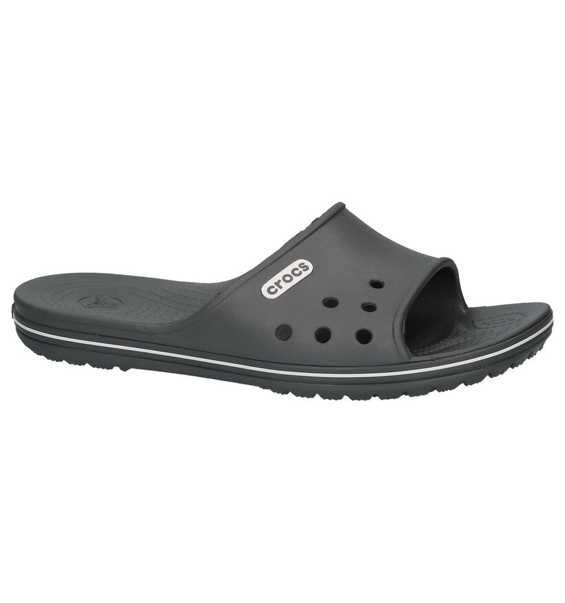 Sportieve Slippers Donkergrijs Crocs Crocband II Slide, , pdp
