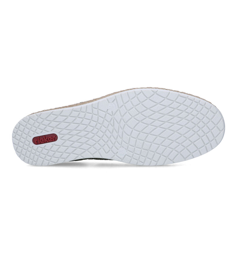 Rieker Chaussures à enfiler en Vert foncé pour hommes (323580)