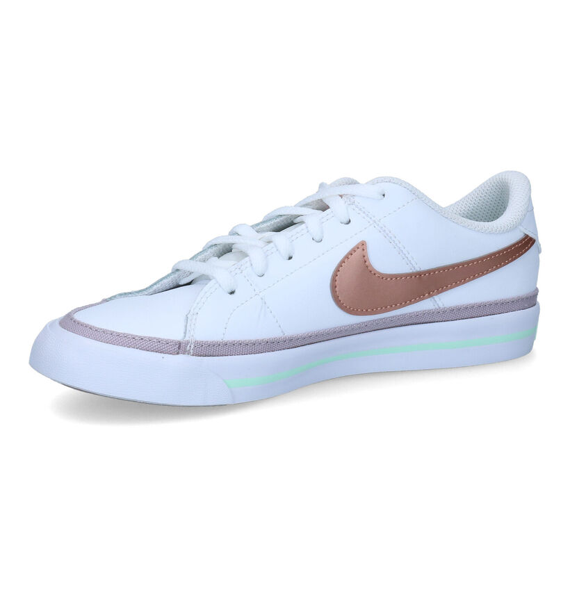 Nike Court Legacy Baskets en Blanc pour filles (319527)