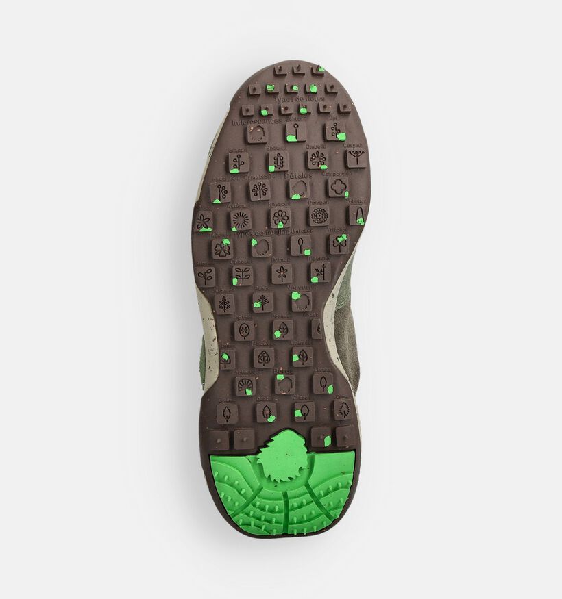 Satorisan Chacrona Premium Groen/Rode Sneakers voor dames (361789) - geschikt voor steunzolen