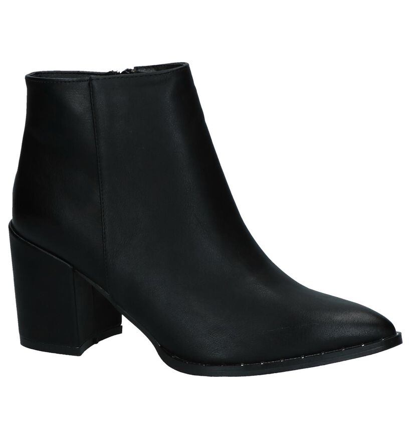 Poelman Bottillons en Noir en simili cuir (223840)