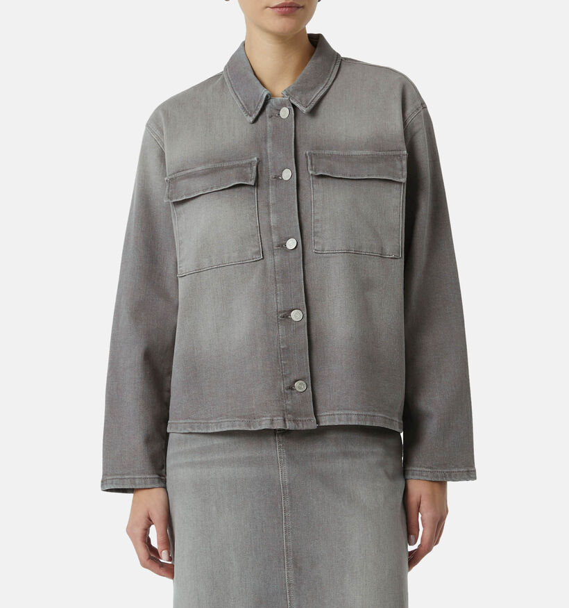 comma casual identity Veste courte en Gris pour femmes (358266)