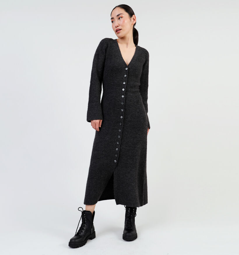 Vero Moda Fiona Grijze Lange jurk voor dames (349052)