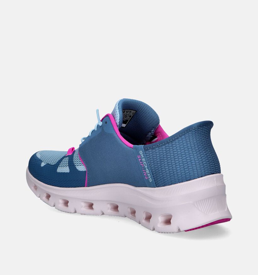 Skechers Glide-Step Pro Blauwe Slip-ins sneakers voor dames (345117)