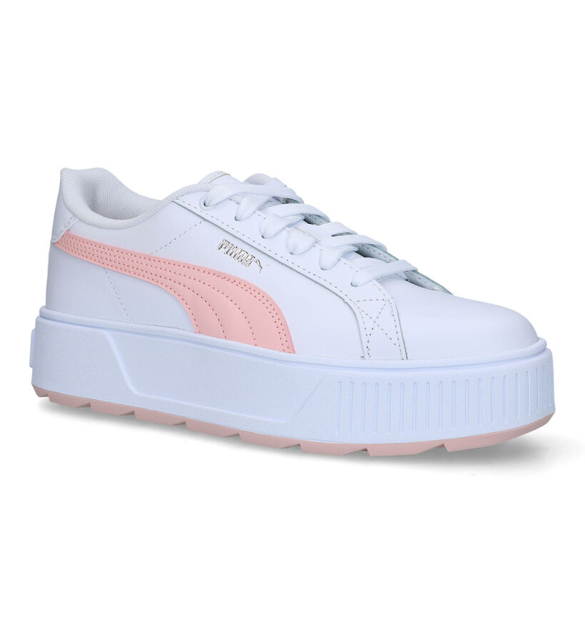 Puma Karmen L Witte Sneakers voor dames (318657) - geschikt voor steunzolen