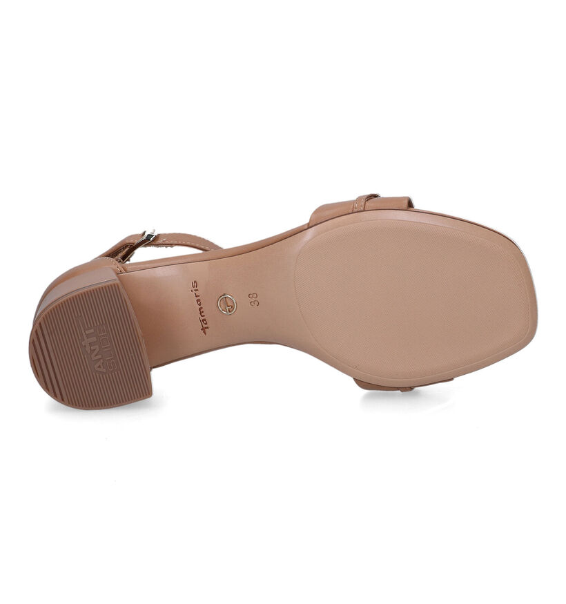 Tamaris Cognac Sandalen met gesloten hiel voor dames (322334)