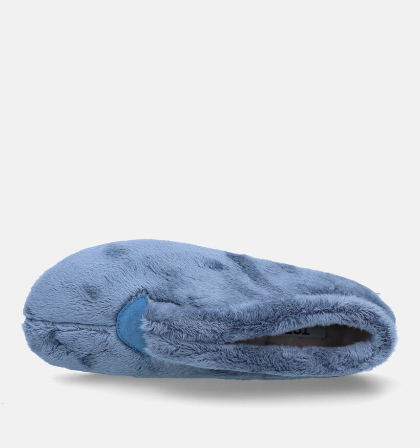 Torfs Home Pantoufles fermées en Bleu pour femmes (330462)