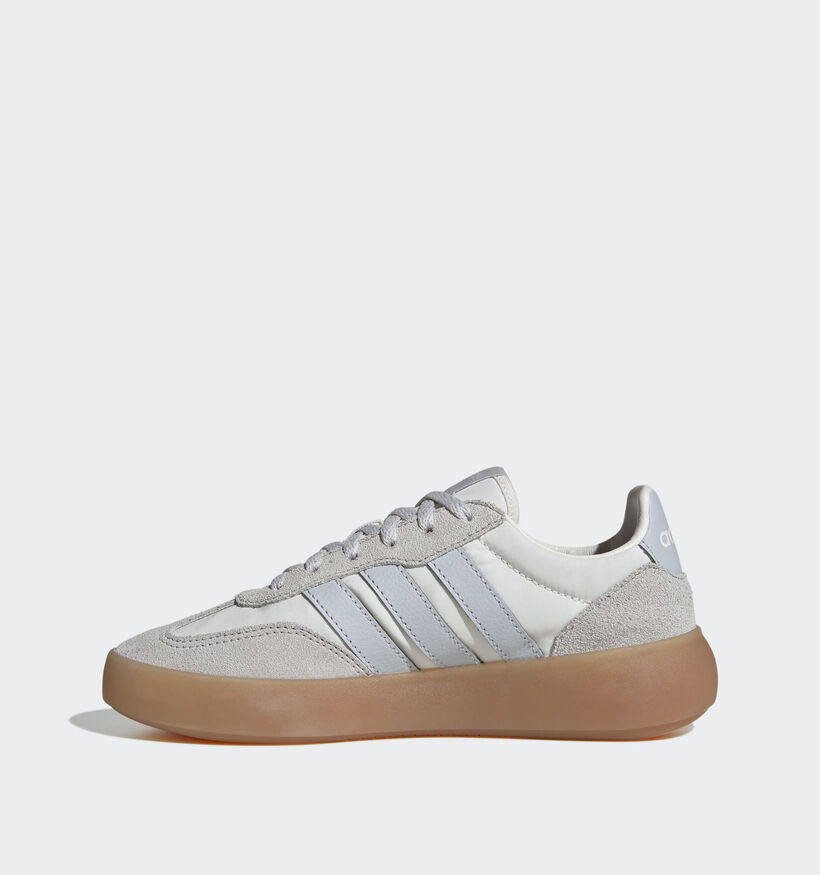 adidas Barreda Baskets basses en Blanc pour garçons, filles (359612) - pour semelles orthopédiques