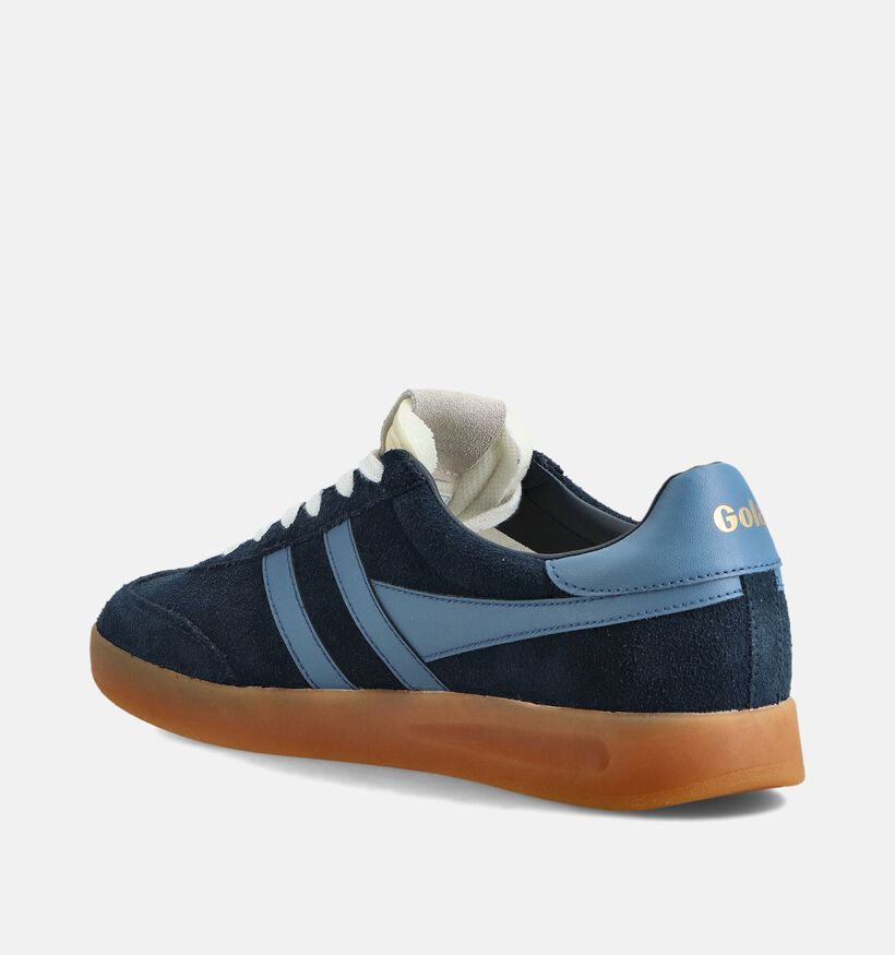 Gola Cyclone Donkerblauwe Sneakers voor heren (360734) - geschikt voor steunzolen