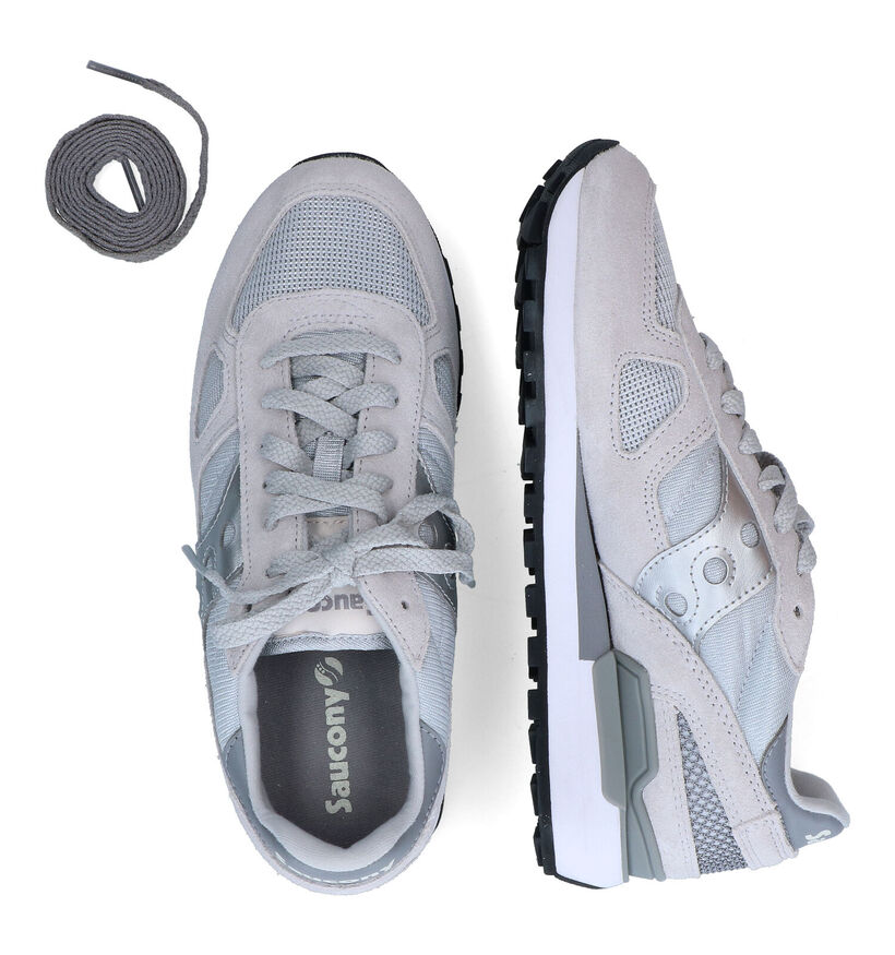 Saucony Shadow Original Baskets en Gris pour femmes (312494) - pour semelles orthopédiques