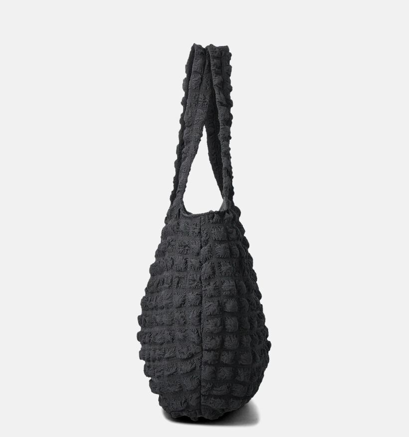 Pieces Finna Waffle Cabas en Noir pour femmes (351093)