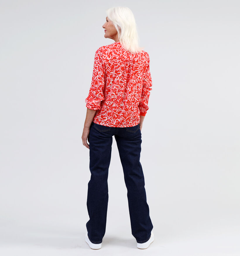 comma casual identity Rode Blouse voor dames (334801)