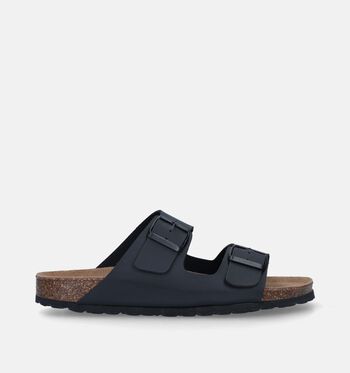 Big Leaf Slippers Zwart/Bruin