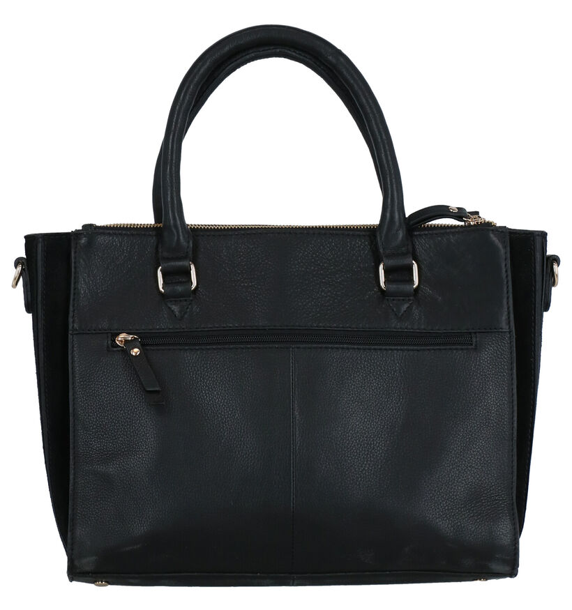 Burkely Secret Sage Zwarte Handtas in leer (273953)