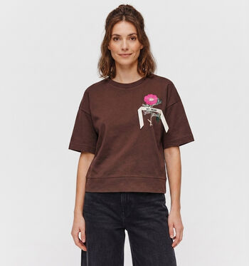 Orfeo T-shirts Bruin