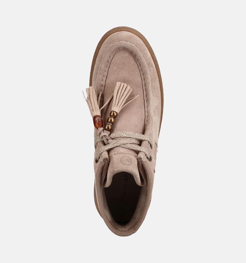 Tamaris Boots en Taupe pour femmes (376730) - pour semelles orthop&eacute;diques